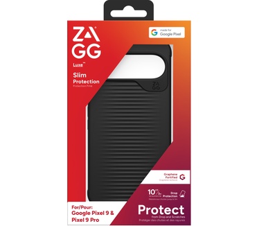 Zagg Luxe Grafeen Back Cover Google Pixel 9/9 Pro Zwart