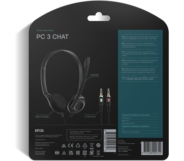 Sennheiser Sennheiser PC 3 Chat Headset - 2.0 (Zwart)
