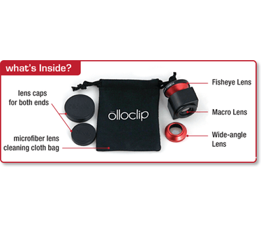 Olloclip 3 in 1 voor de iPhone 5/5s (Zwart)