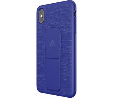 Adidas Grip Back Case voor Apple iPhone XS Max (6.5") - Blauw Blauw