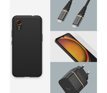 Otterbox React Series voor Galaxy XCover 7, Black (Galaxy XCover 7) Zwart