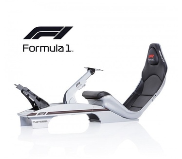 Playseat F1 Zilver met F1 branding