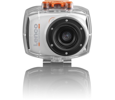 Lenco Sportcam-300 Wit