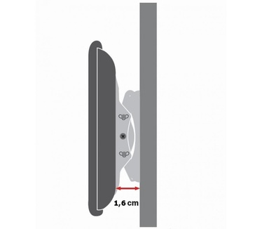 Techly Wall Mount for LED LCD TV 42-80 Ultra Slim Fixed H600mm" ICA-PLB 860