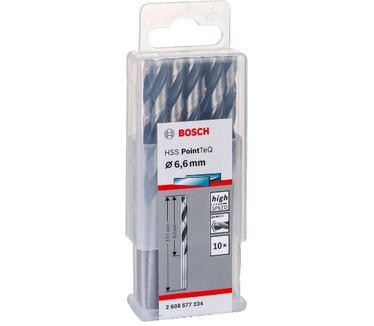 Bosch HSS Spiraalboor PointTeQ