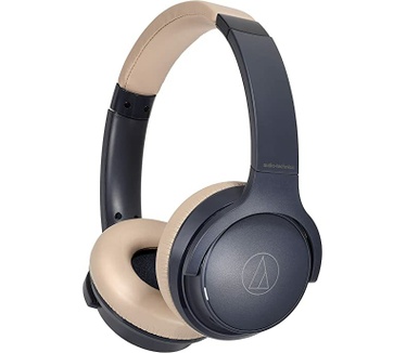 Audio-Technica ATH-S220BT Navy Blue (Beige, Blauw)