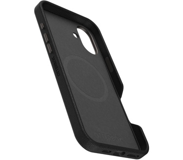 Otterbox Symmetry Series Cactus Leather voor MagSafe voor iPhone 16 Plus, Noir Ash