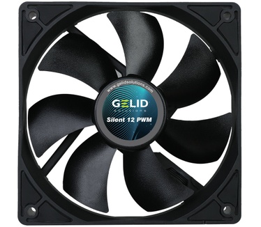 Gelid Solutions Silent 12 PWM - Black, 120mm