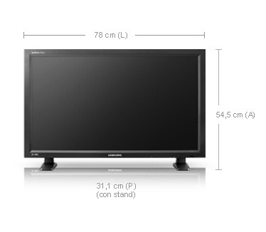 Samsung Syncmaster 320MX Zwart