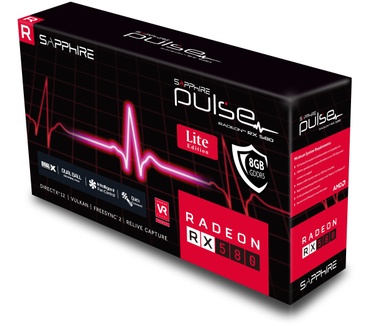 Sapphire Pulse RX 580 8G G5 OC Lite