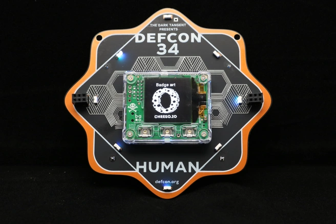 DEF CON badge 2