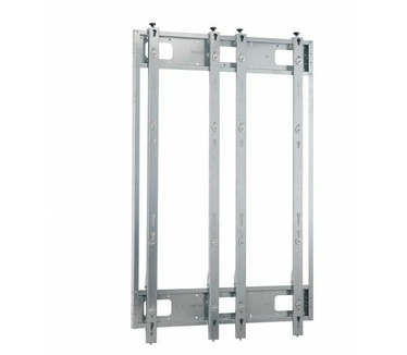 Hagor VWR-2 × 3 119,4 cm (47 inch) zilver - wandhouder voor flatscreen (openbare pijp 30 kg, 116,8 cm (46 inch), 119,4 cm (47 inch), 600 x 400 mm, zilver)