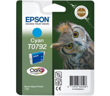 Epson inktpatroon Cyan T0792 Claria Photographic Ink