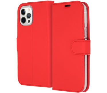 Accezz Wallet Softcase Booktype (iPhone 12 Pro Max) Rood