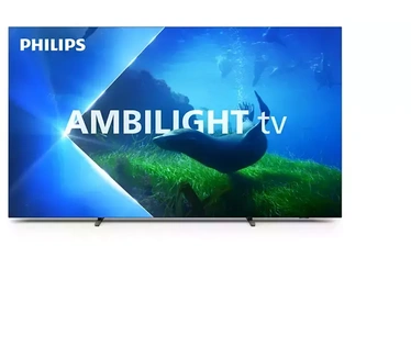 Philips OLED 8 series 77OLED808 - Ambilight (2023) Zilver, Zwart