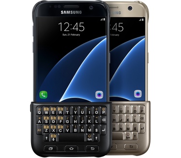 Samsung Galaxy S7 Keyboard Cover (Galaxy S7) Zwart