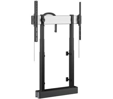 Vogel's Vogels Rise 2005 bodem-wandoplossing met gemotoriseerde display-lift - zwart