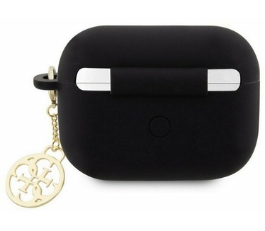 Guess Charms Silicone Case - Apple Airpods Pro 2 (2e gen) - Zwart