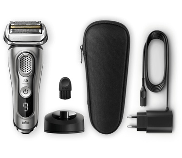 Braun Series 9 9325s Nieuwste Generatie Elektrisch Scheerapparaat, Oplaadstandaard, Etui, Grafiet