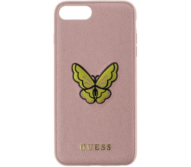 Guess Butterfly Hard Cover iPhone 6/6S/7/8 Plus (5.5") - Roségoud  Rosé Goud