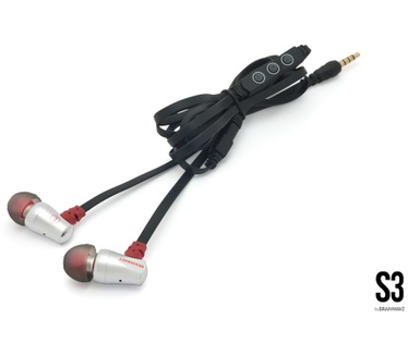 Brainwavz S3 IEM Noise Isolating (Zilver)