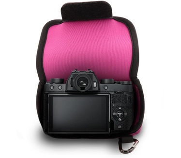 MegaGear MegaGear MG1490 Fujifilm X-T100 (15-45mm) Ultra Light Étui en Néoprène - Rose