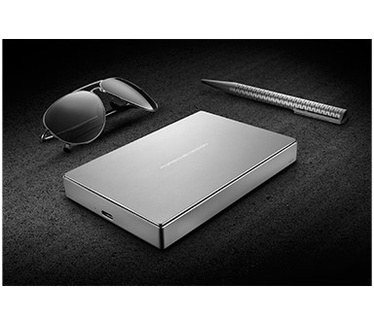 LaCie Porsche Design Mobile Drive 4TB Zilver