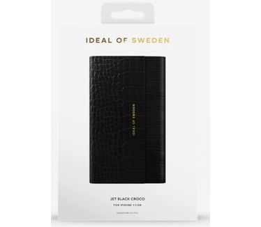 iDeal of Sweden Jet (iPhone 6/6s, iPhone 7, iPhone 8, iPhone SE (2020)) Zwart