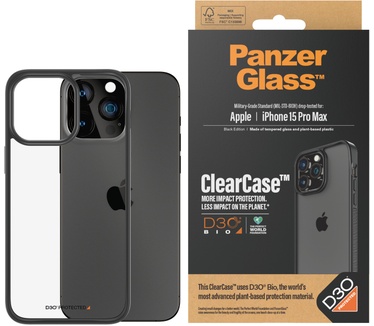 PanzerGlass ClearCase (iPhone 15 Pro Max) Transparant