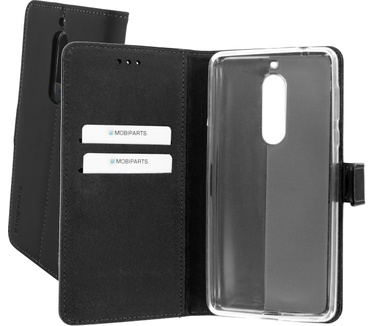 Mobiparts Premium Wallet TPU Case Nokia 5 Black