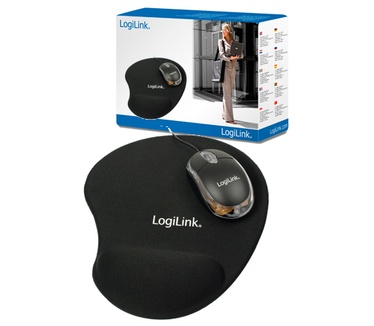 LogiLink Optical Mouse + Mousepad