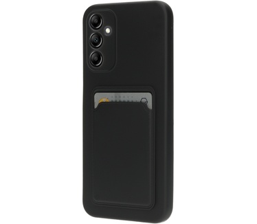 Mobiparts Classic TPU Case with Cardholder Samsung Galaxy A14 4G/5G Matt Black
