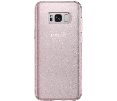 Spigen Samsung Galaxy S8 Plus Hoesje Liquid Crystal Glitter  Roze