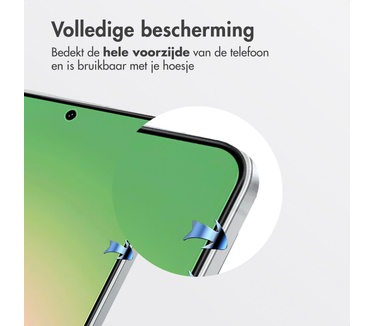 Accezz glas screenprotector met anti-dust applicator