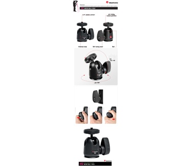 Manfrotto Tafel Statief Kit 209 + 492 Head