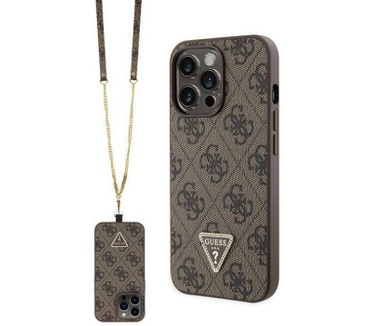 Guess 4G Triangle Crossbody Case - iPhone 13 Pro Max (6.7") Bruin Bruin
