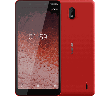 Nokia 1 Plus Rood