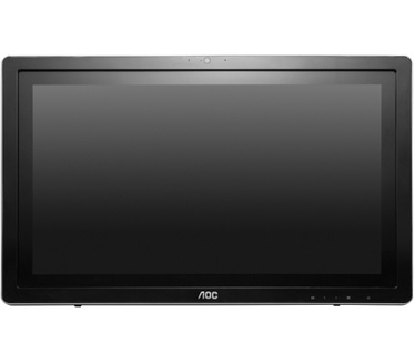 AOC I2472PWHUT Zilver, Zwart