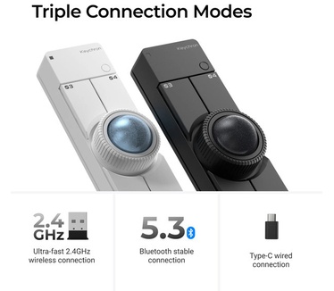 Keychron Nape Pro Compact Trackball wi