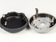 Productfoto's en teardown Google Home Mini en Nest Mini