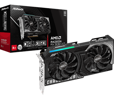 ASRock AMD Radeon RX 9060 XT Challenger 8GB OC