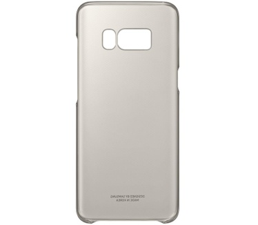 Samsung Galaxy S8 Clear Cover Goud