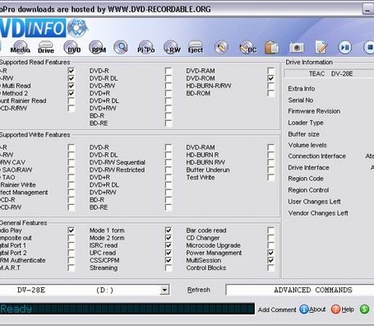 DVDInfoPro screenshot (resized)