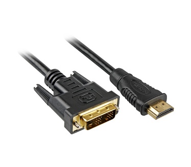 Sharkoon 5m HDMI to DVI-D