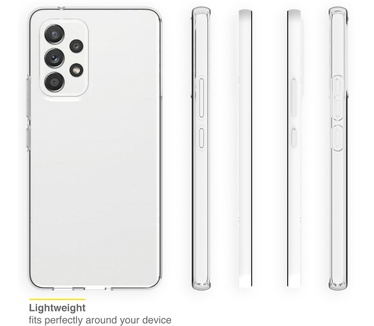 Accezz Clear Backcover Samsung Galaxy A53 - Transparant