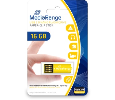 MediaRange MR976 16GB Geel