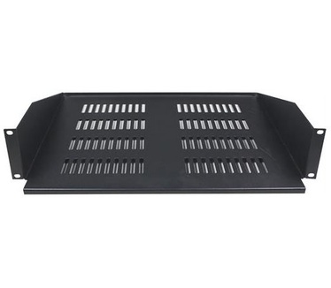 Deltaco 19 fast hylla, 2U 367mm djup, max 17Kg