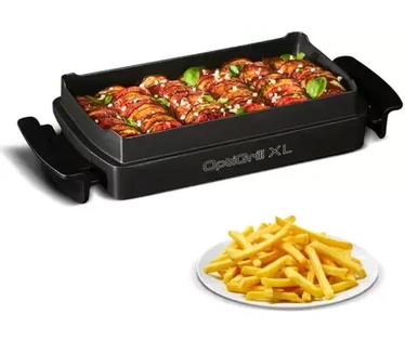 Tefal XA7278 OptiGrill+ (Elite) XL Baking Tray, Black