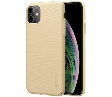 Nillkin Frosted Shield Hard Case - Apple iPhone 11 (6.1'') - Goud  Goud