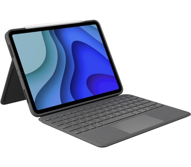 Logitech Folio Touch voor iPad Pro 11" (1e en 2e generatie) (Qwerty UK) Grijs
